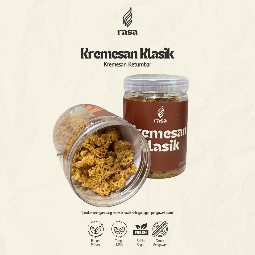 

(Pre Order) by Rasa Kremesan Ketumbar Kaldu Ayam 150gr