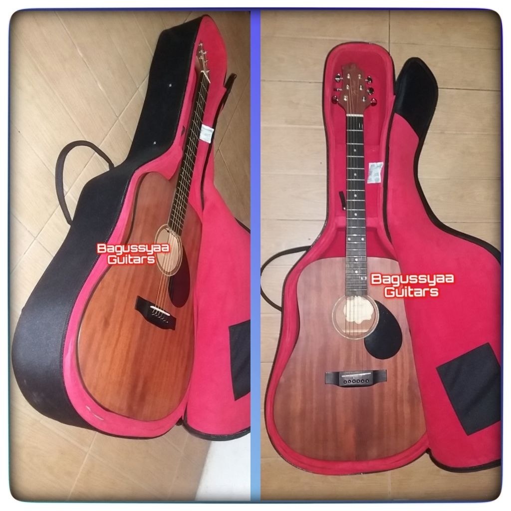 Tas Gitar Akustik Premium Semi Hardcase Gitar Akustik Tebal Gigbag Gitar Akustik Tas Gitar Akustik