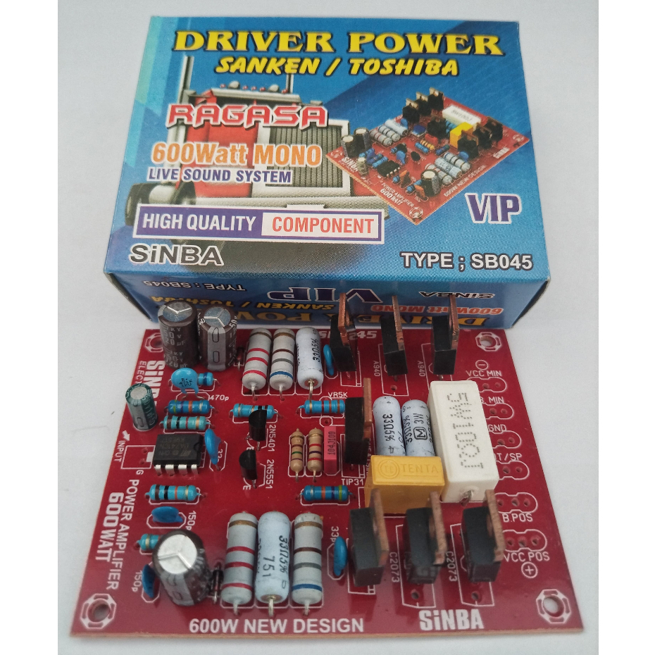 DRIVER POWER SANKEN TOSHIBA RAGASA 600W