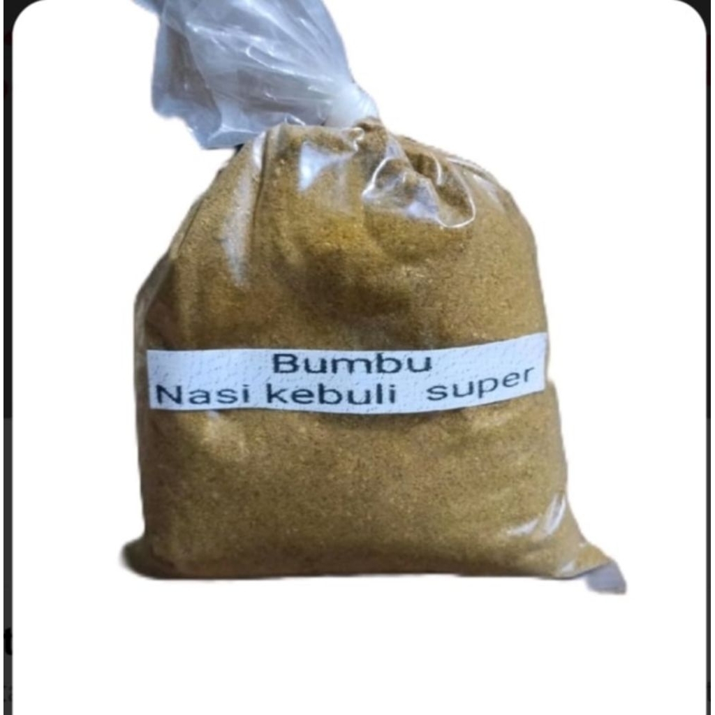 

bumbu nasi kebuli buat 4liter beras. berat 100grm