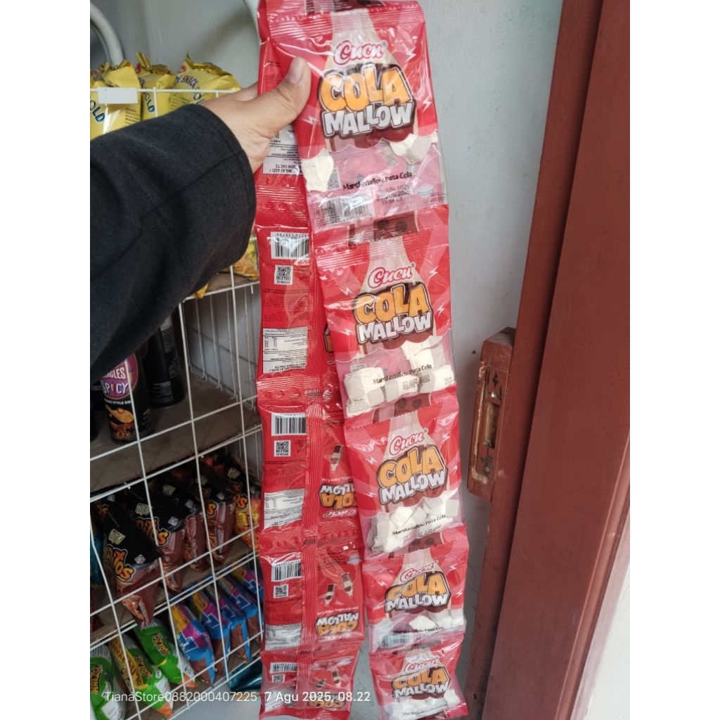 

Marsmallow Cucu Cola Mallow isi 10