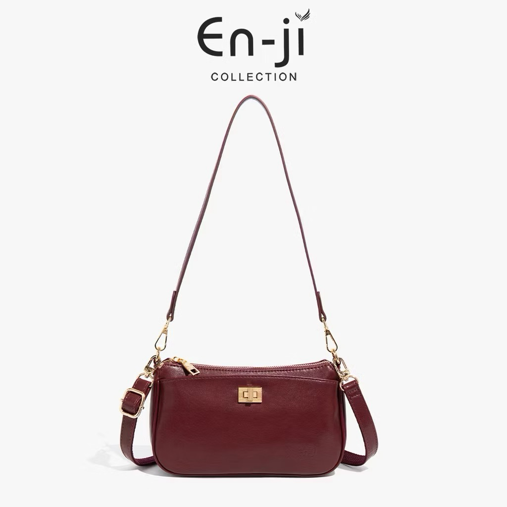 Enji Shoulder Bag and Pouch New original