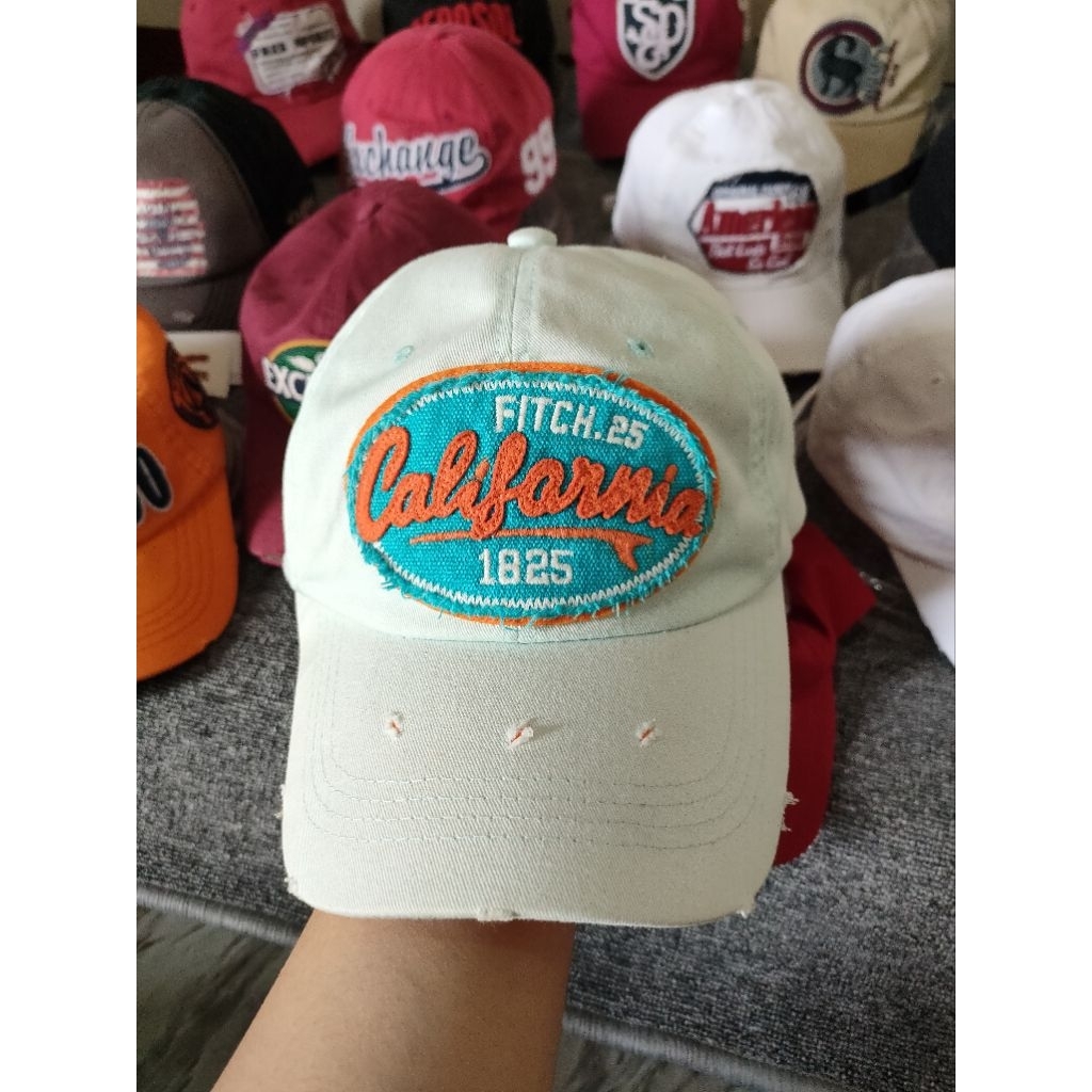 topi ripped warna mint topi dewasa