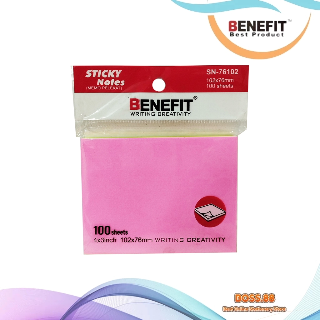

STICK NOTE BENEFIT SN-76102T (1 PCS)
