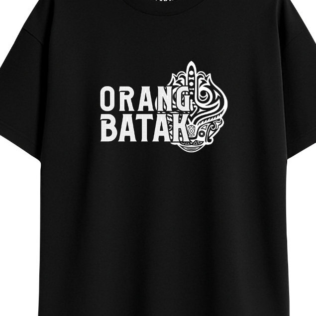 ORANG BATAK Kaos Batak Pakaian Pria & Wanita Bahan Cotton Combed 24s