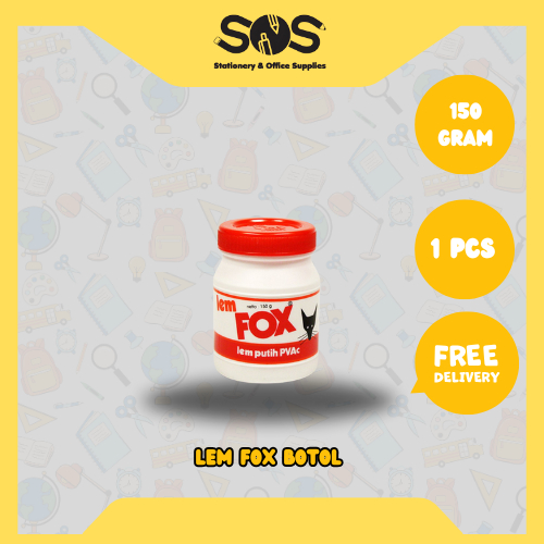 

Lem Fox Botol 150 gram 1 pcs