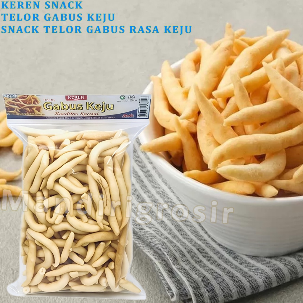 

Telur Gabus Keju * Keren Snack * Snack Telur Gabus Rasa Keju * 145gr