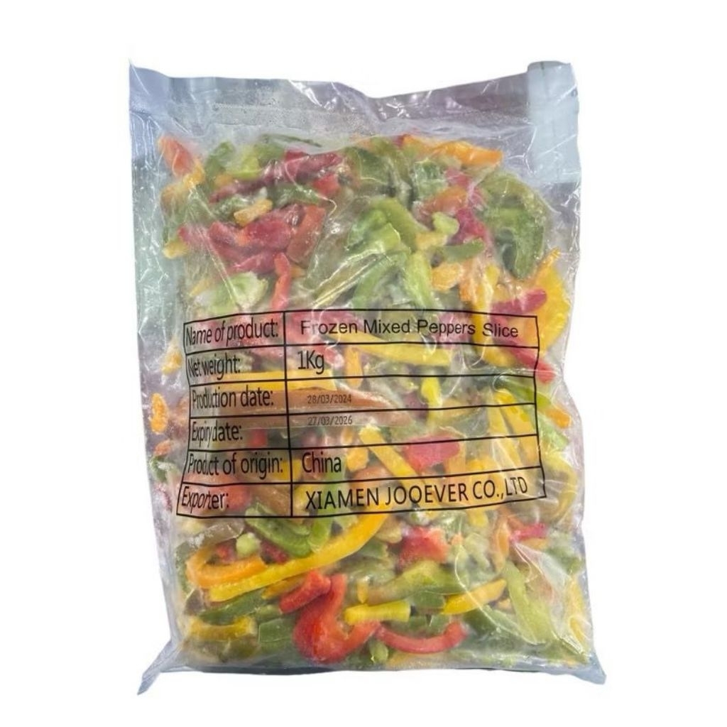 FROZEN PAPRIKA SLICE 1KG