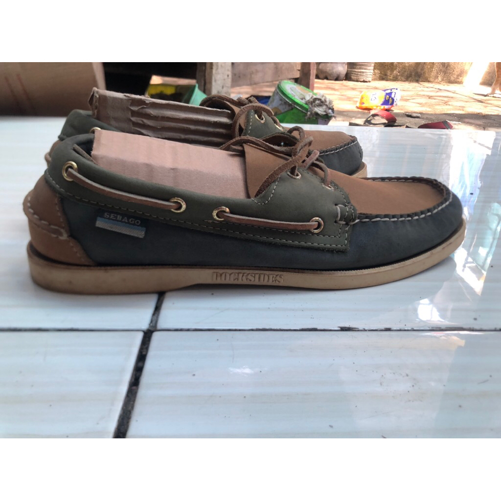 Sepatu Authentic Sebago docksides size 44