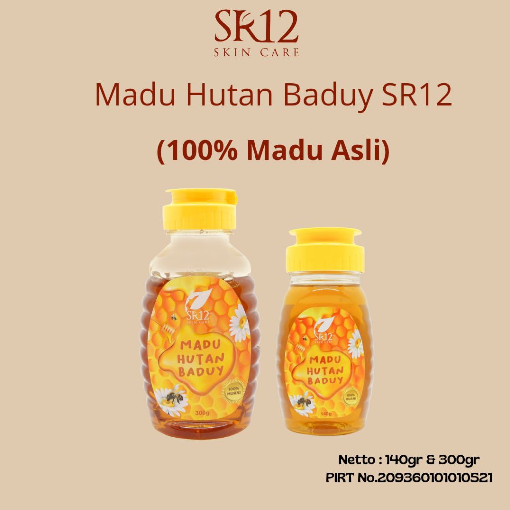 

Madu Asli Hutan Baduy SR12 / Sumber Energi / Membantu Penyembuhan Luka