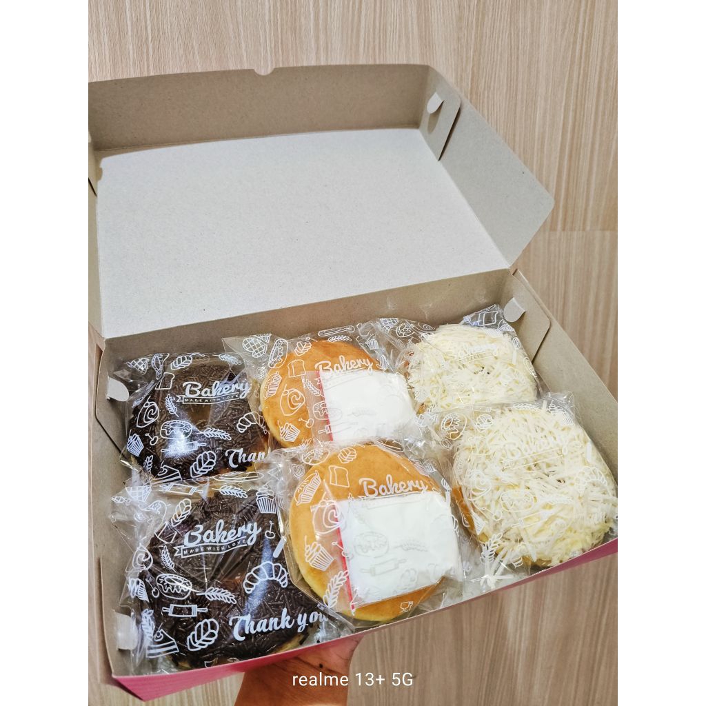 Donat kentang 1 box isi 6 donat reguler