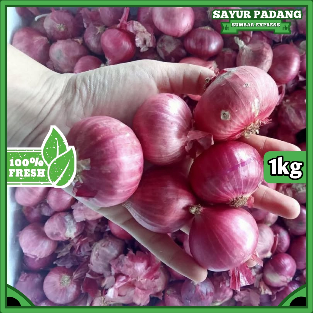 

BAWANG MERAH PEKING 1KG / BAWANG INDIA FRESH
