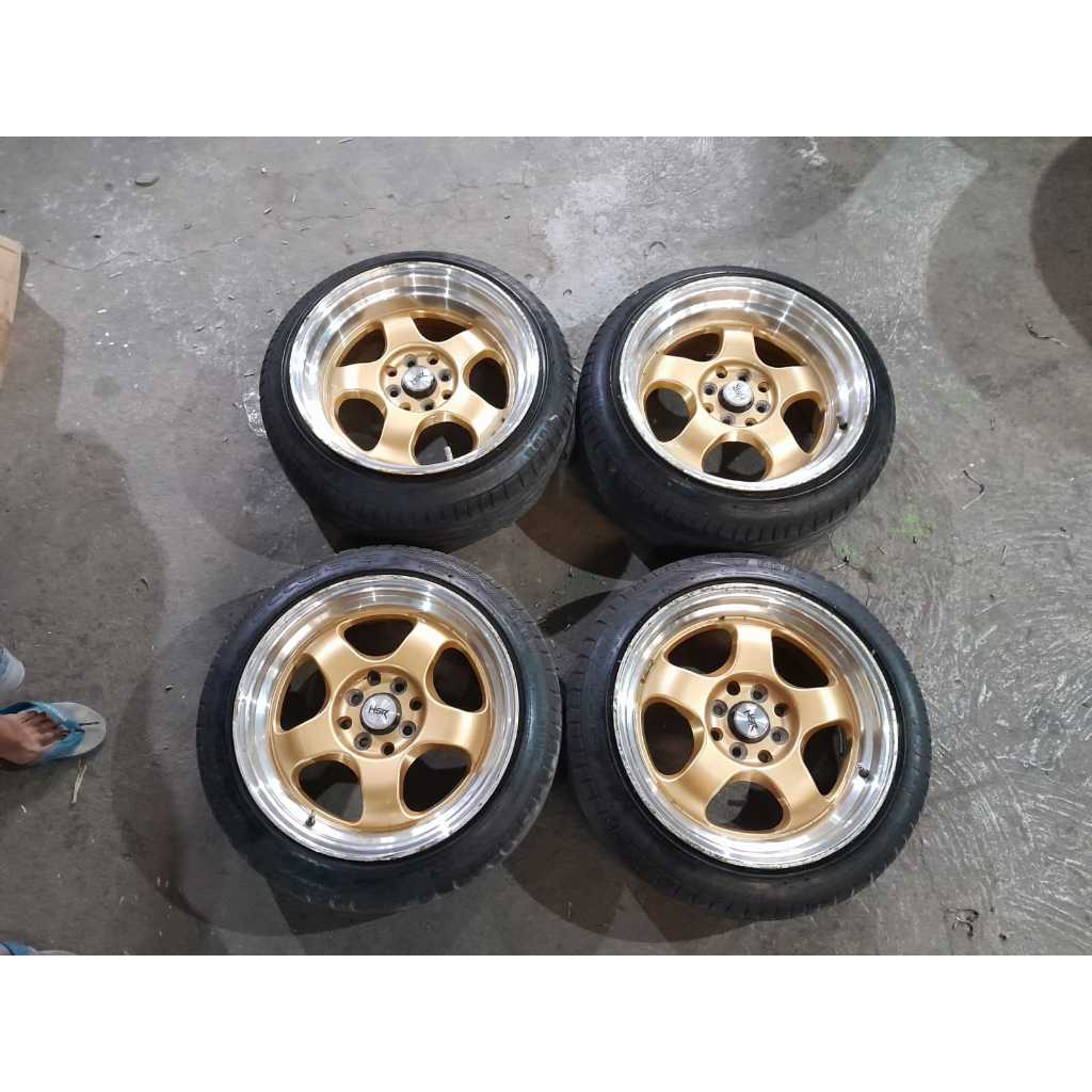 VELG WORK MEISTER R16 LEBAR 7/8,5 PCD 4X100/4X114 DAN BAN.