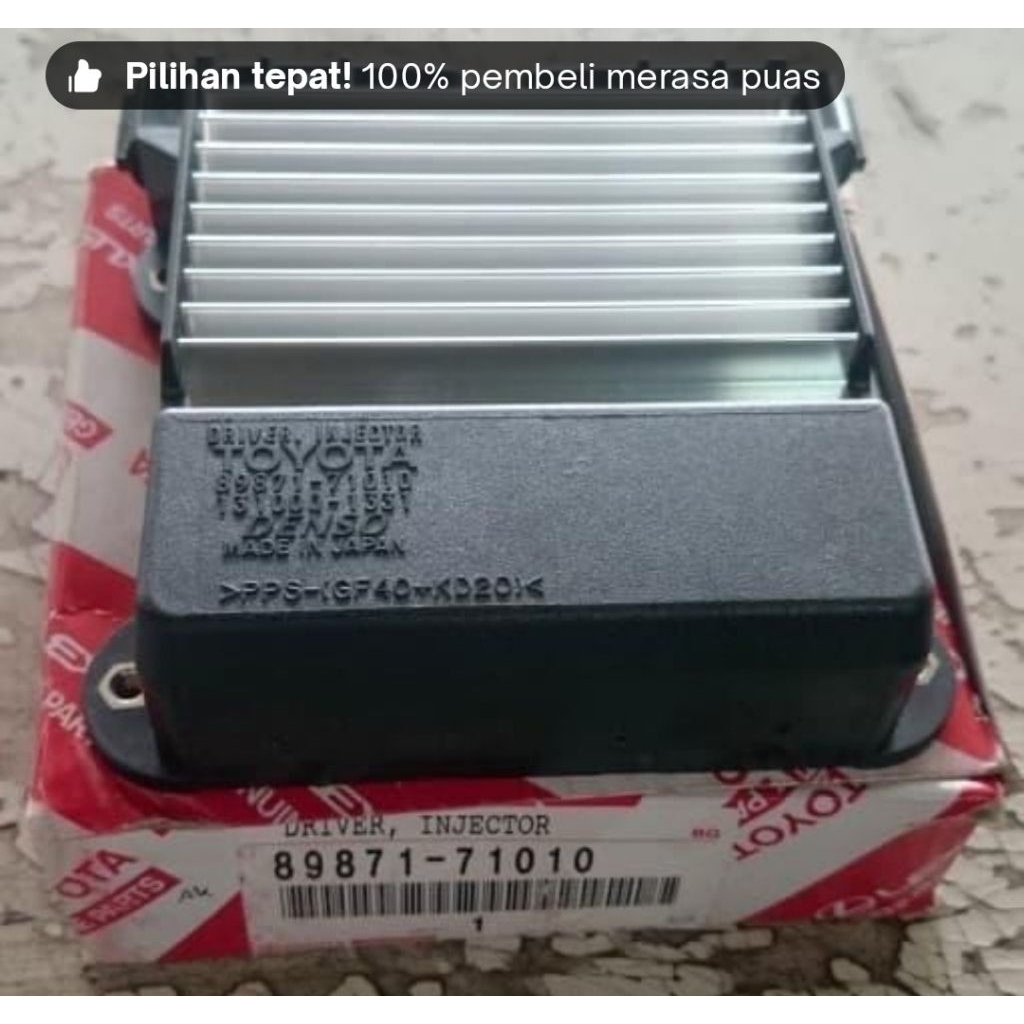 Driver injector. innova Fortuner Hilux Diesel original