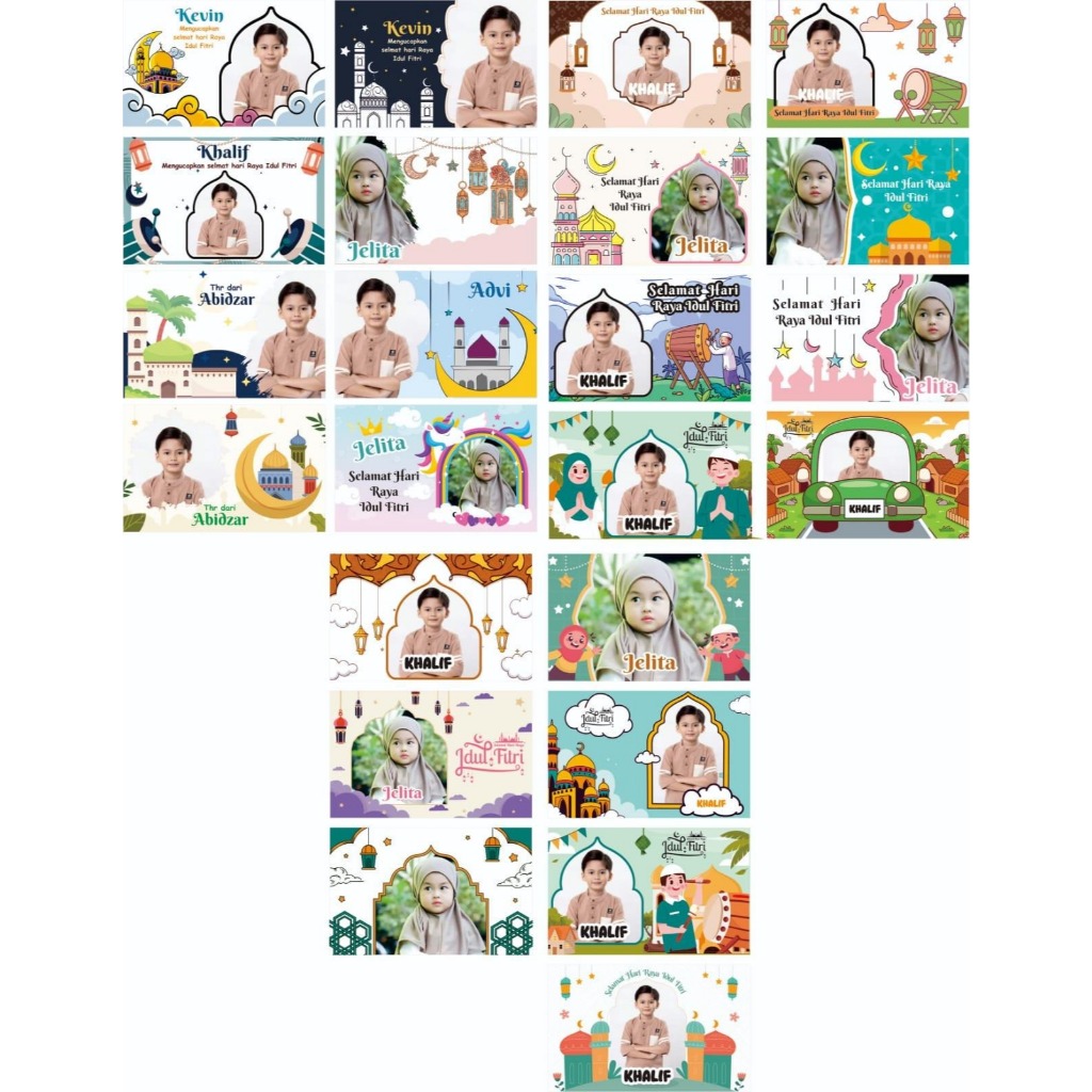 

custom Amplop THR lebaran 10 pcs ukuran 110x70