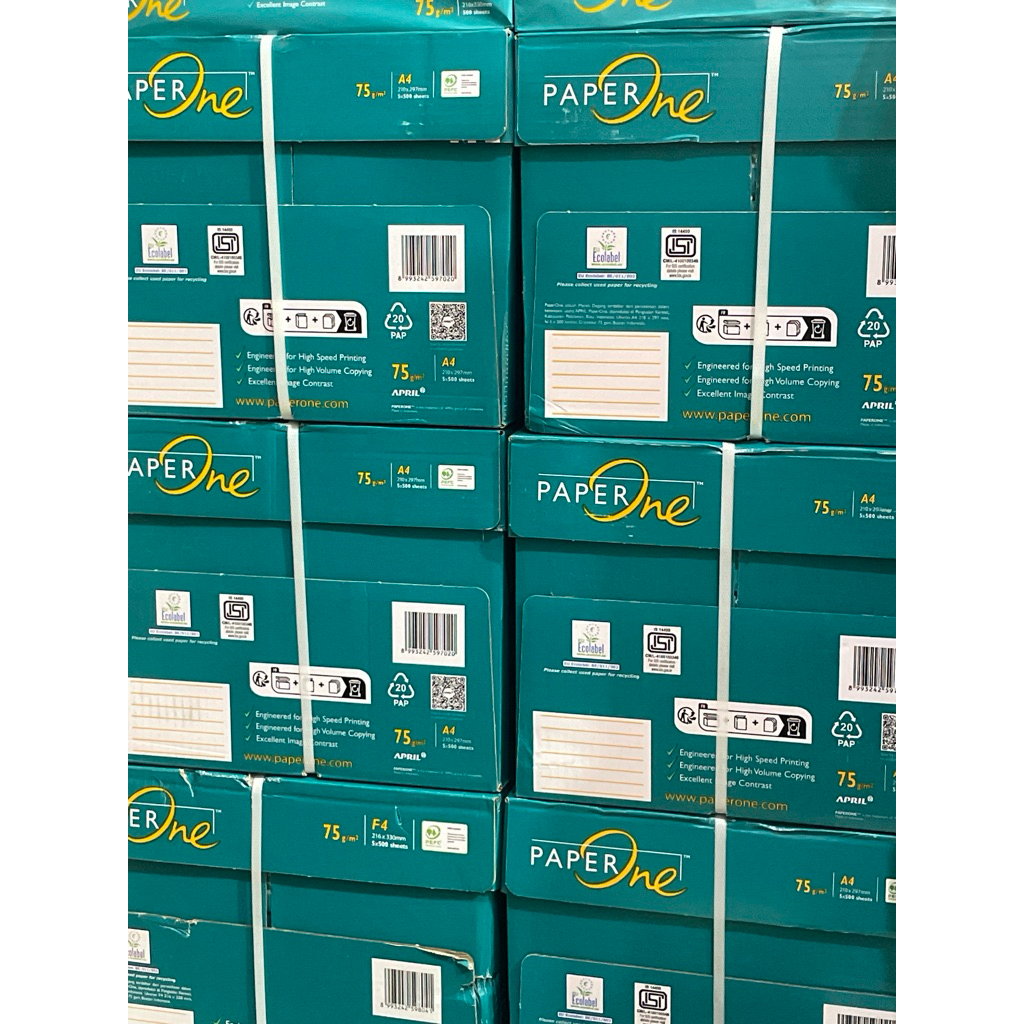 

Kertas Rim PaperOne A4 75 gram kirim instant sameday