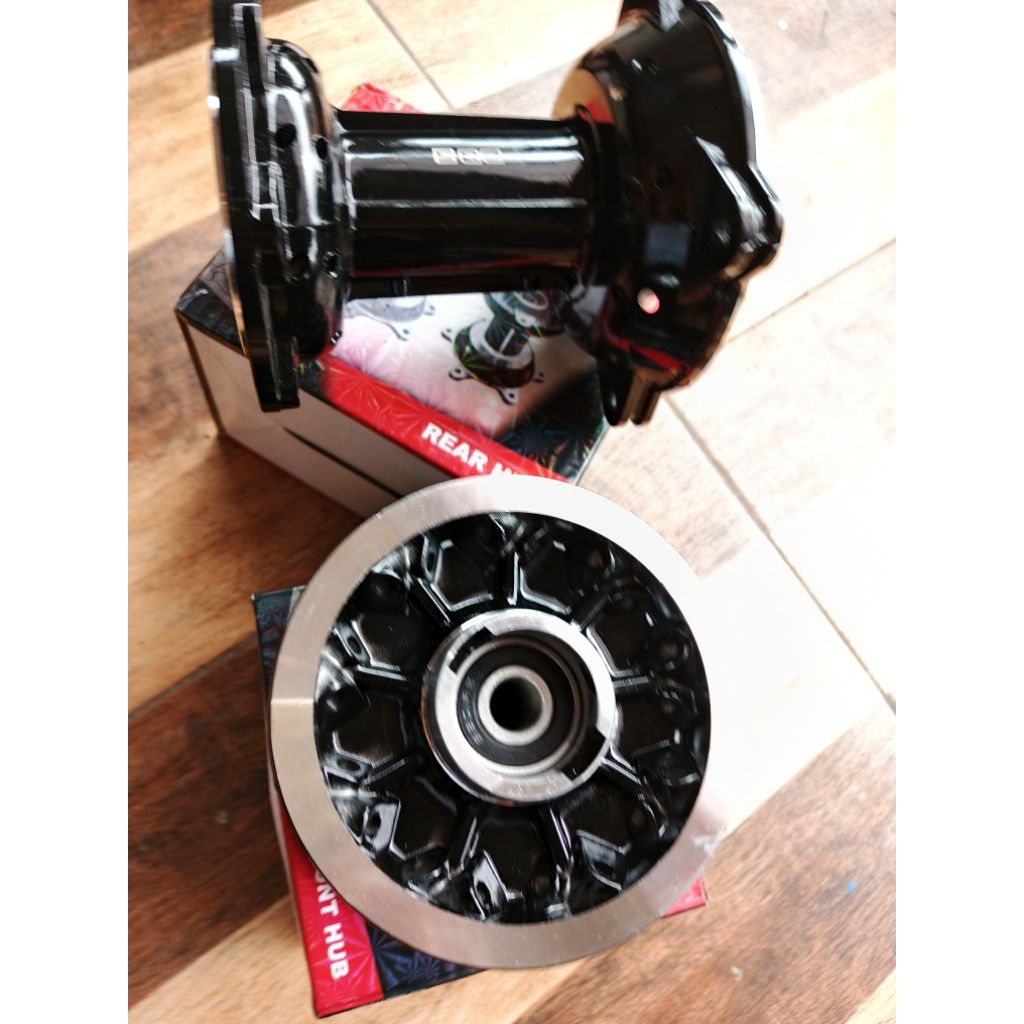 TROMOL KLX 150 HOLE 36 SET DEPAN BELAKANG DBS DOUBLE BEARING