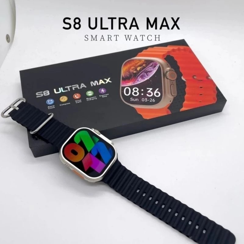 smartwatch Ywatch fitro s8 ultra Max 44mm call spiker