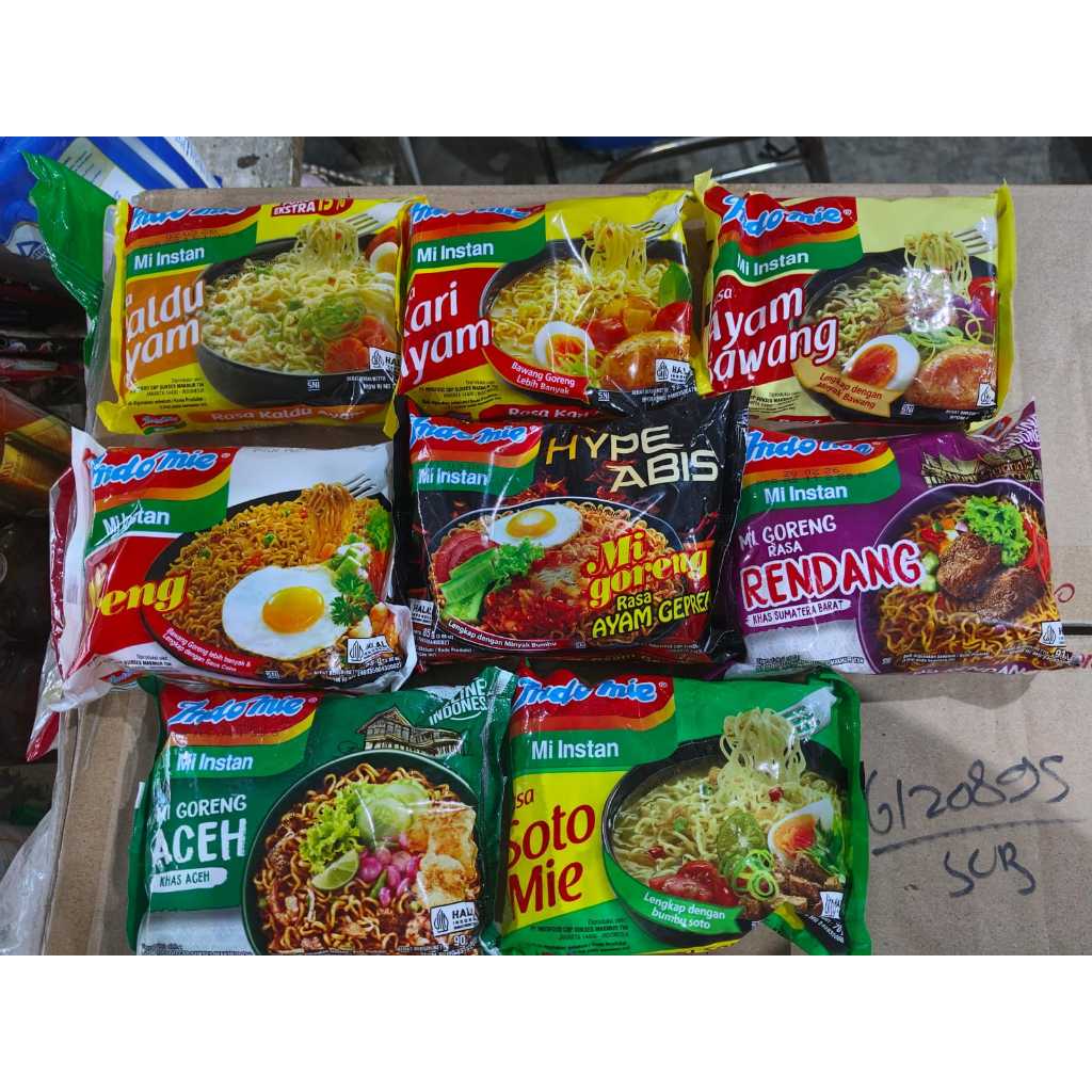 

INDOMIE GORENG DAN KUAH / PAKET PEMBELIAN 5 PCS