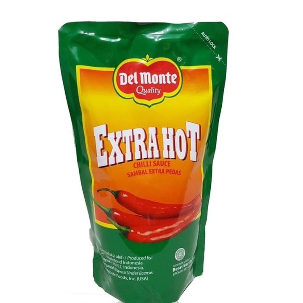 

Del Monte Extra Hot Chilli Sauce Sambal Extra Pedas 1 kg