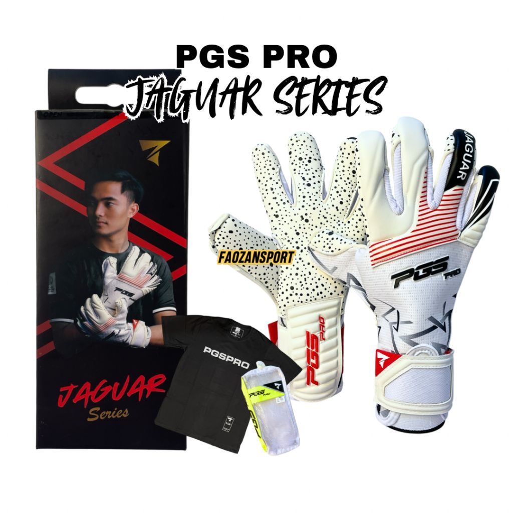 Sarung tangan kiper pgs pro jaguar goalkeeper pgs pro Jaguar series 2025 glovekiper sepakbola futsal