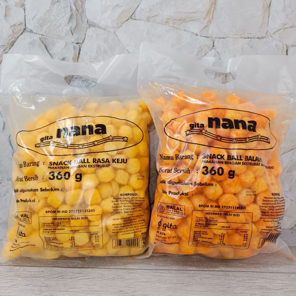 

Snack Chiki ball & Cheese Ring