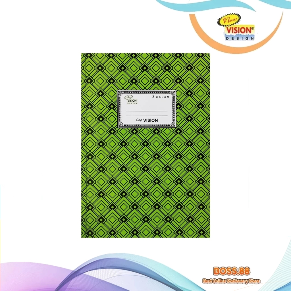 

BUKU KAS FOLIO VISION 3 KOLOM 100 LEMBAR (1 PCS)