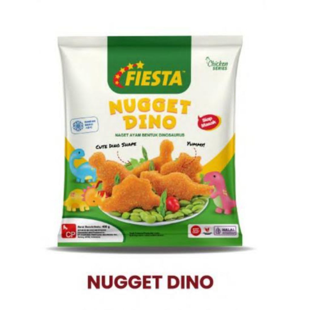 

Fiesta Nugget Dino 400 gr (Frozen Food)
