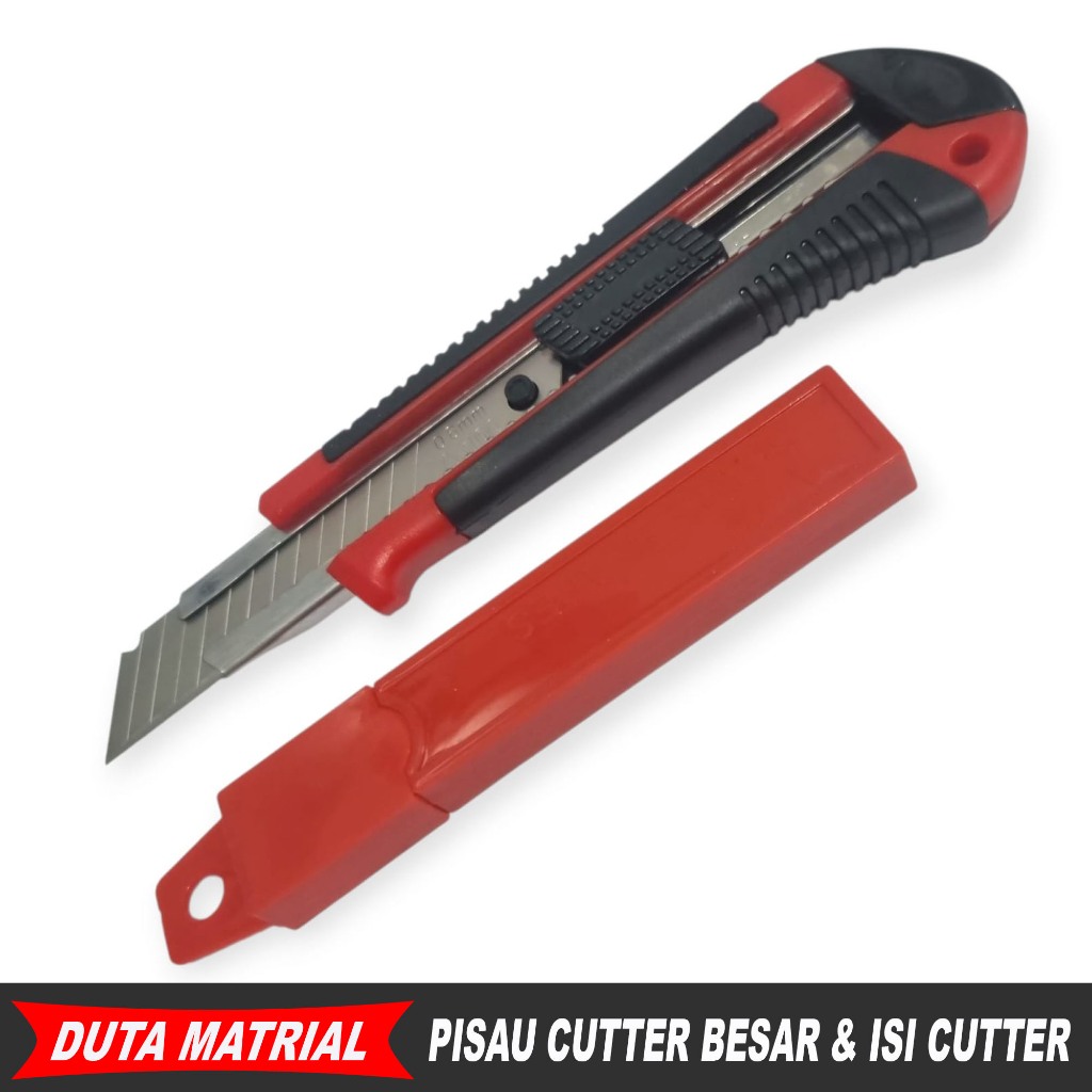 

FRT Cutter Besar 18mm (Bonus isi cutter)