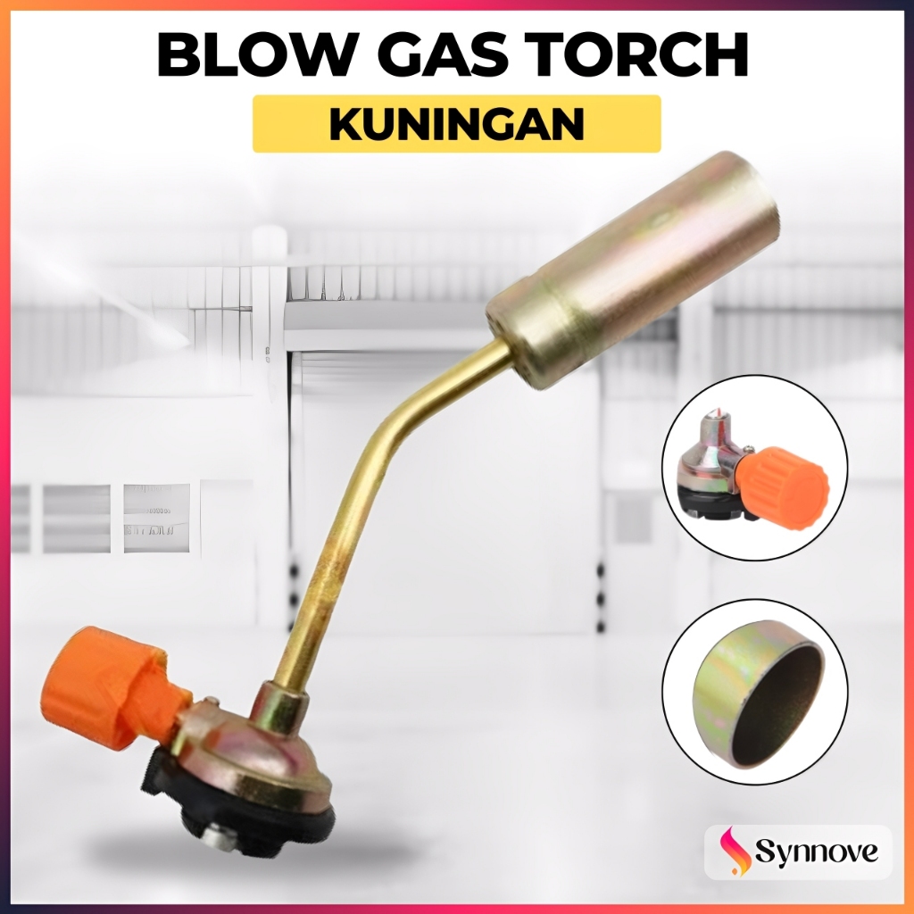 Torch Gas Portable Api Besar Flame Gun Kepala Gas Torch Kepala Las Kuningan Blow Torch Gas
