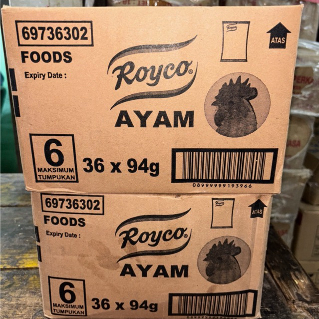 

Royco Ayam 94gr (1 Karton)