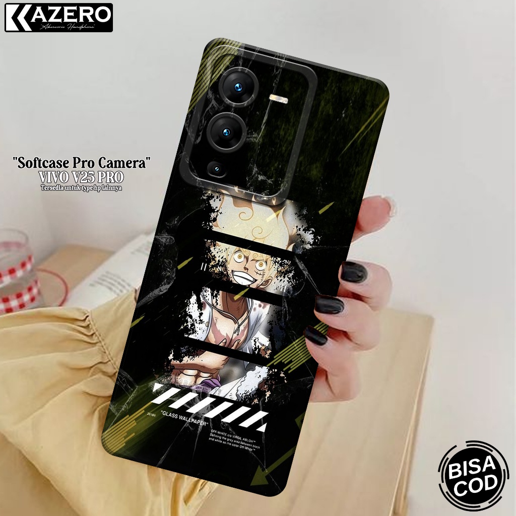 KAZERO - Case Hp VIVO V25 PRO - Fashion Case Anime - Pro Camera - Softcase VIVO V25 PRO - Kesing VIV