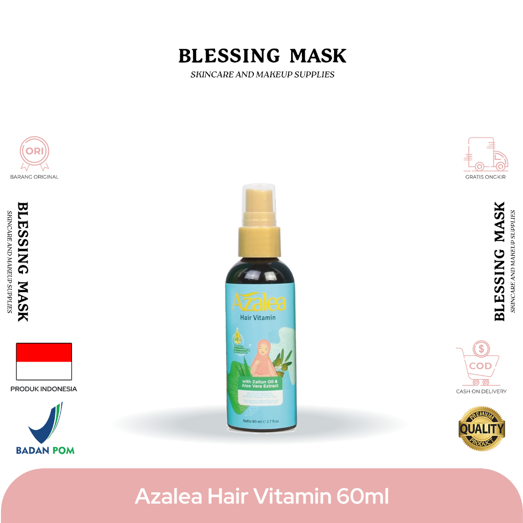 Azalea Hair Vitamin 80mL | Vitamin Rambut