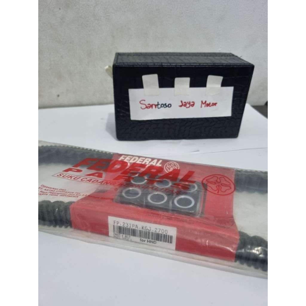 Van Belt V-Belt V Belt KOJ Genio Beat Scoopy 2020 Asli Original Federal