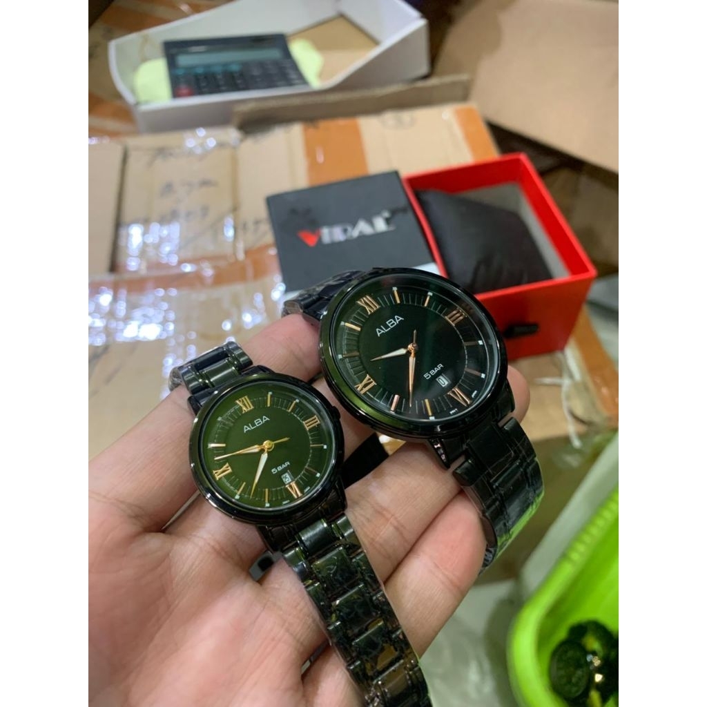 JAM TANGAN ORIGINAL ALBA COUPLE 0507