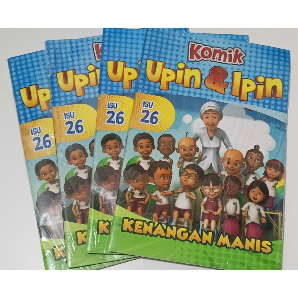 Buku Komik DEFECT Upin dan Ipin isu 26 KENANGAN MANIS
