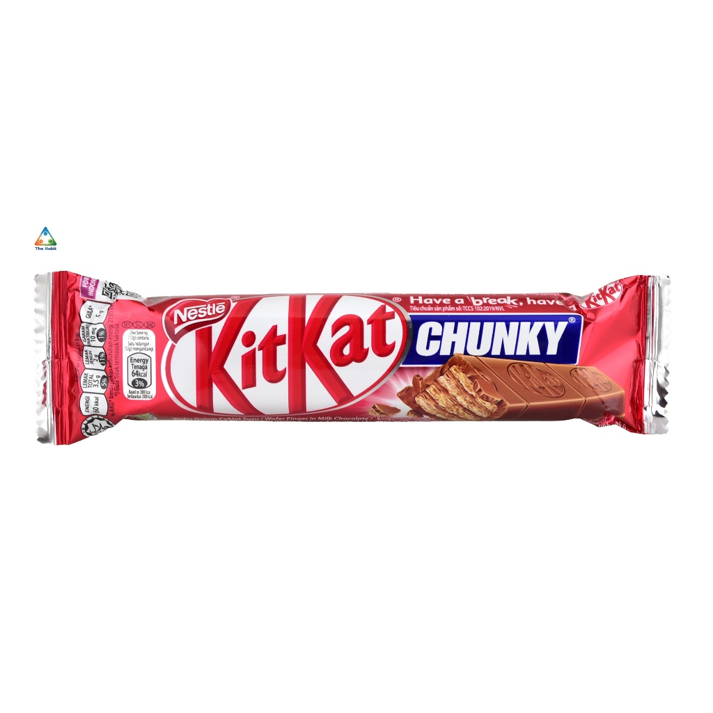 

(The Habit) Nestle Kitkat Chunky Cokelat Wafer 38gr