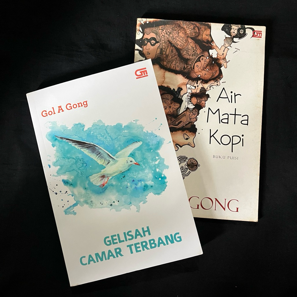 Original • Buku Karya Gol A Gong Gelisah Camar Terbang & Air Mata Kopi