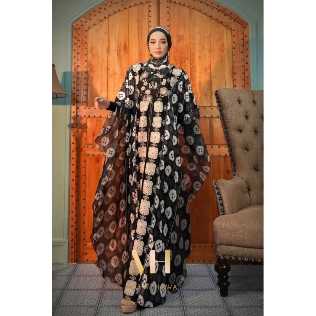 KAFTAN AYUNDA BY MOTIFHAWA /KAFTAN PREMIUM MEWAH ORIGINAL BY MOTIF HAWA