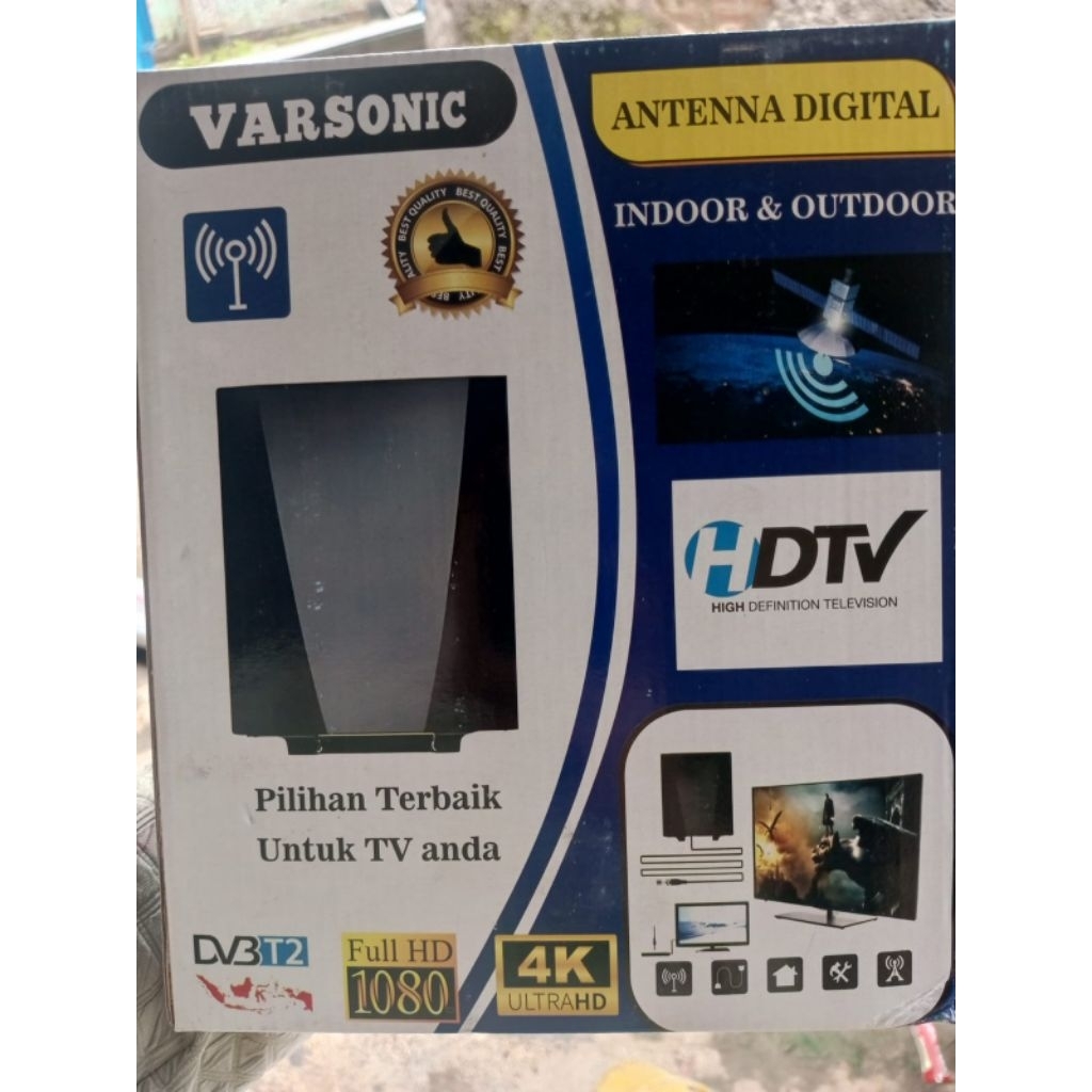 antena digital hdtv varsonic 1080 full HD / ANTENA DALAM KOTAK DIGITAL HDTV VARSONIC