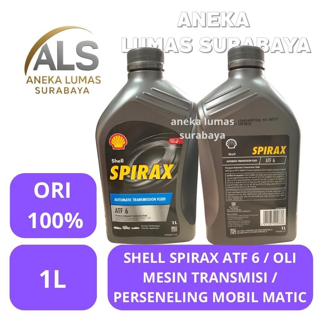 Oli Shell Spirax ATF Oli Transmisi Matic / Oli Perseneling Shell 1L