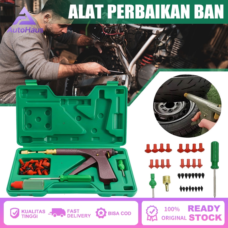 Alat Tambal Ban Tubles Tubeless Roda Vacuum Alat Tambal Ban Tubles Gun Bentuk Tembak Alat Tambal