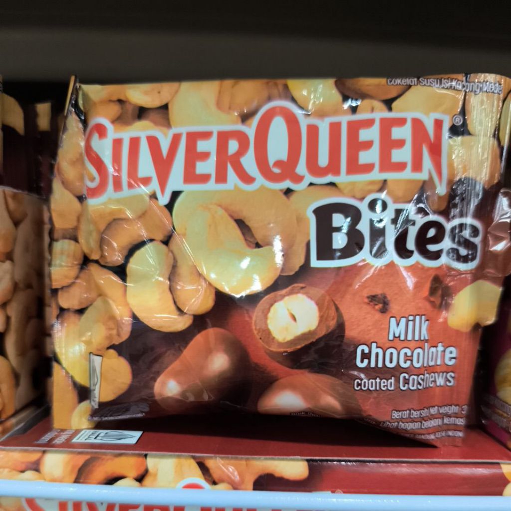 

silverqueen bites cashew 30gr exp 26 may 2026
