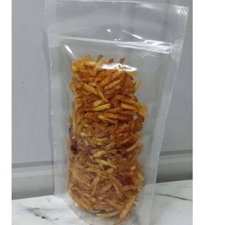 

Keripik kentang mustofa enak gurih pedas asin