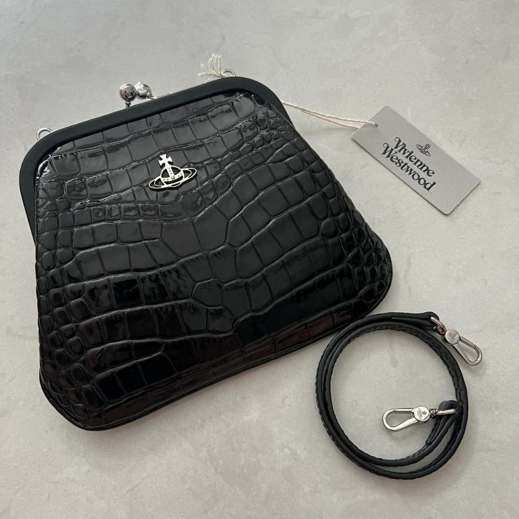 Vivienne westwood granny frame clutch bag