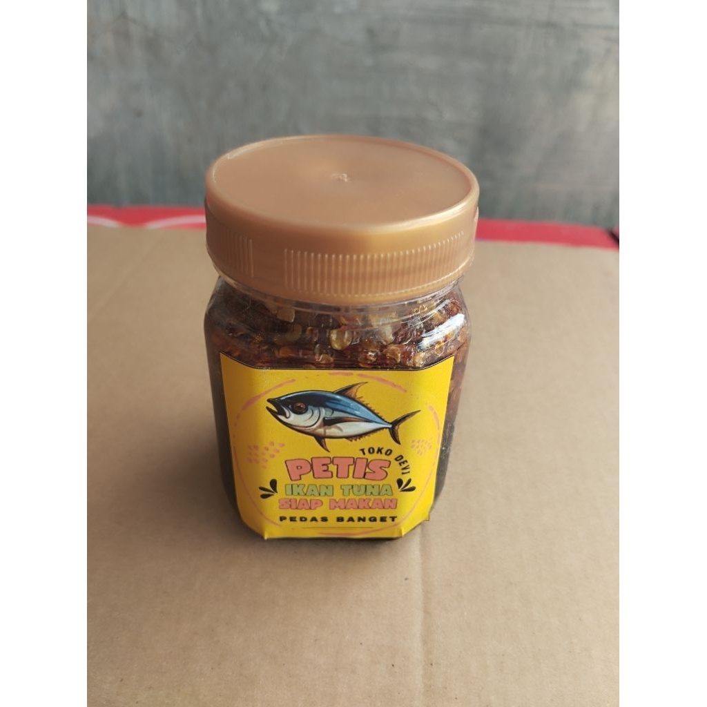 

petis ikan tuna siap makan pedas
