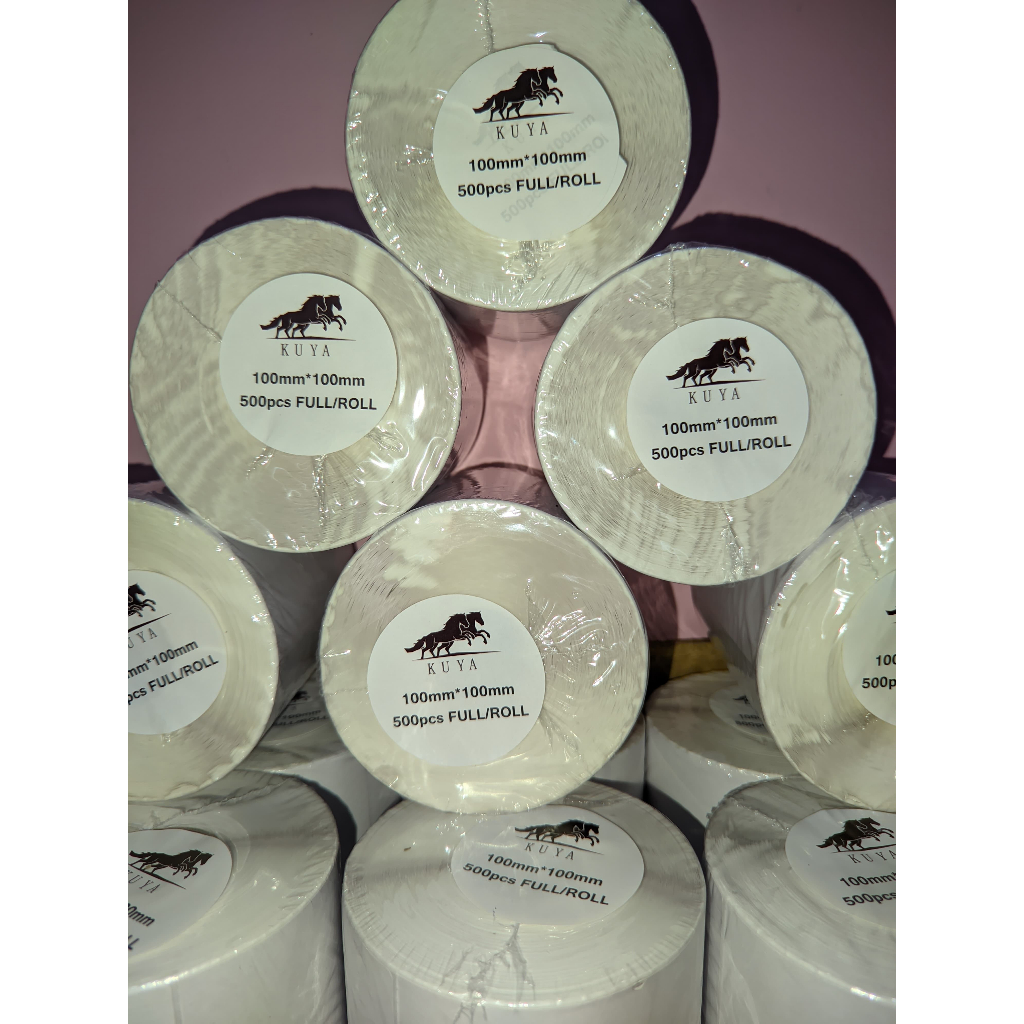 

LABEL THERMAL / STIKER THERMAL 100 X 100 ISI 500PCS