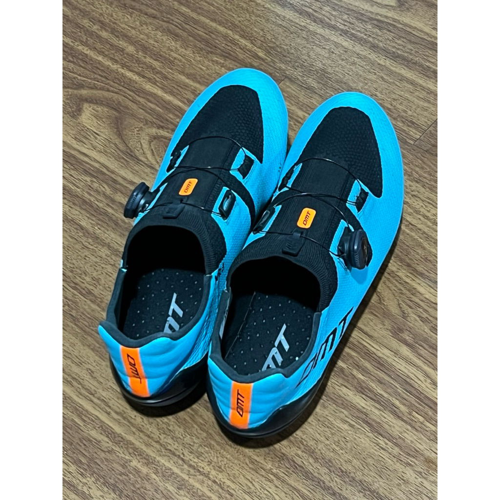 Sepatu roadbike cleat DMT KR03 + Cleat Keo classic 3 plus good condition second