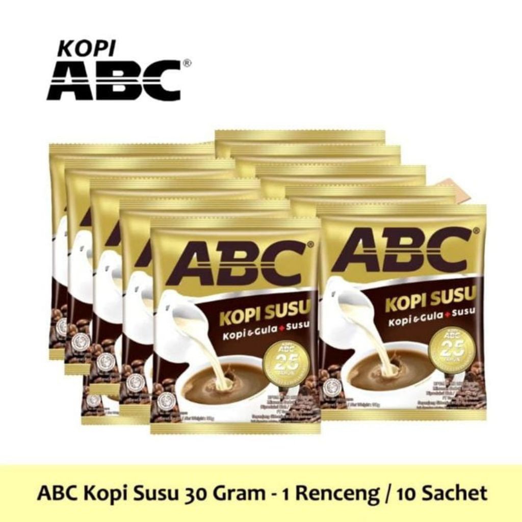

(TMD) RENCENG ABC Kopi susu terlaris