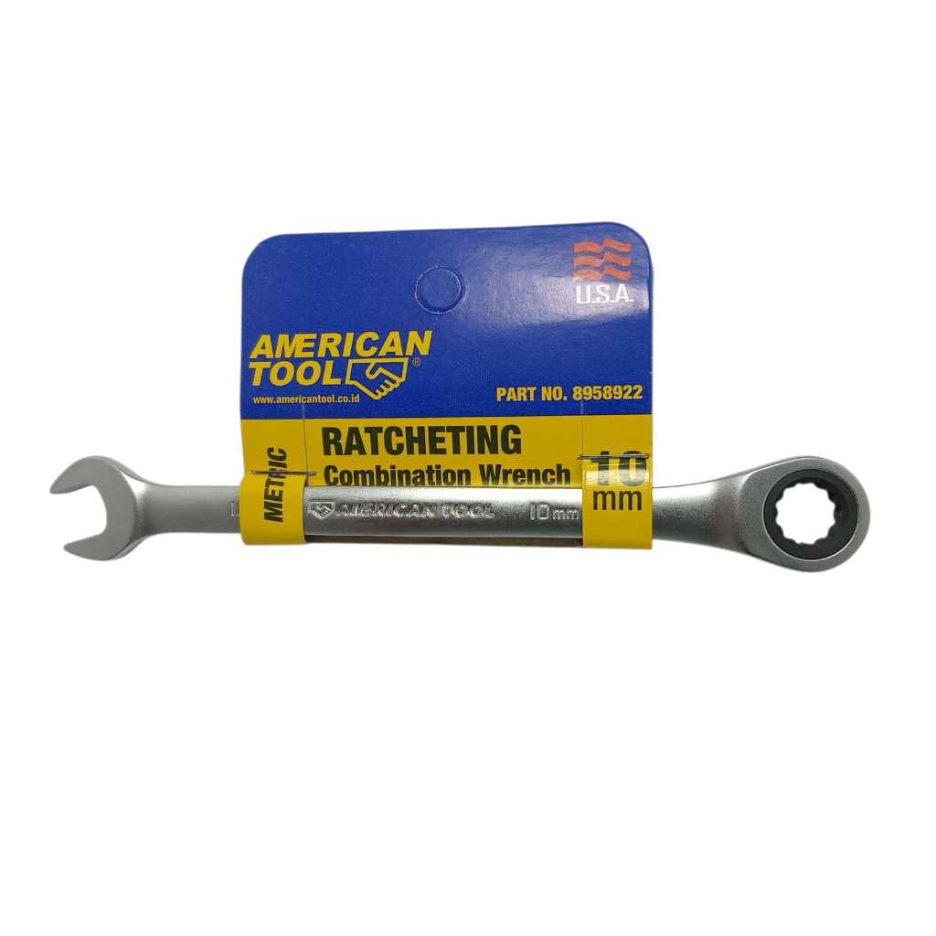 KUNCI RING PAS RACHET 10 AMERICAN